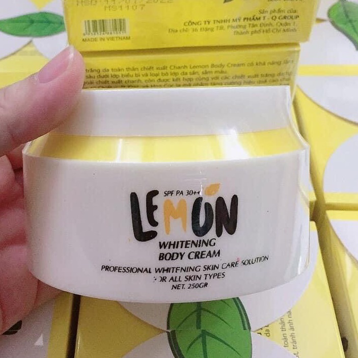 Body chanh lemon