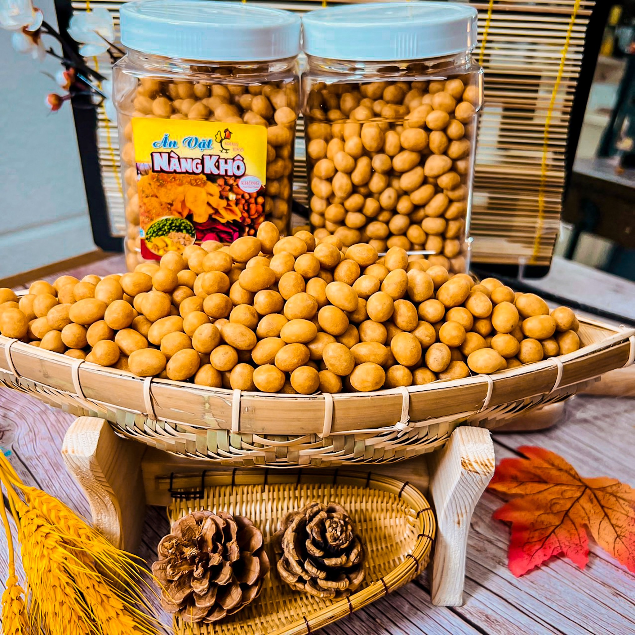 Đậu Phộng Da Cá Nước Cốt Dừa Yotafood - 500gr giòn ngon bổ dưỡng