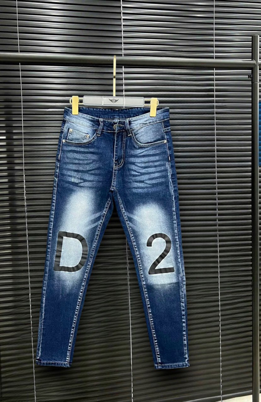 Quần jean nam 2 đáy Cao Cấp phối rách xước nhẹ chất jean dày dặn mẫu mới hottrend H99_STORE