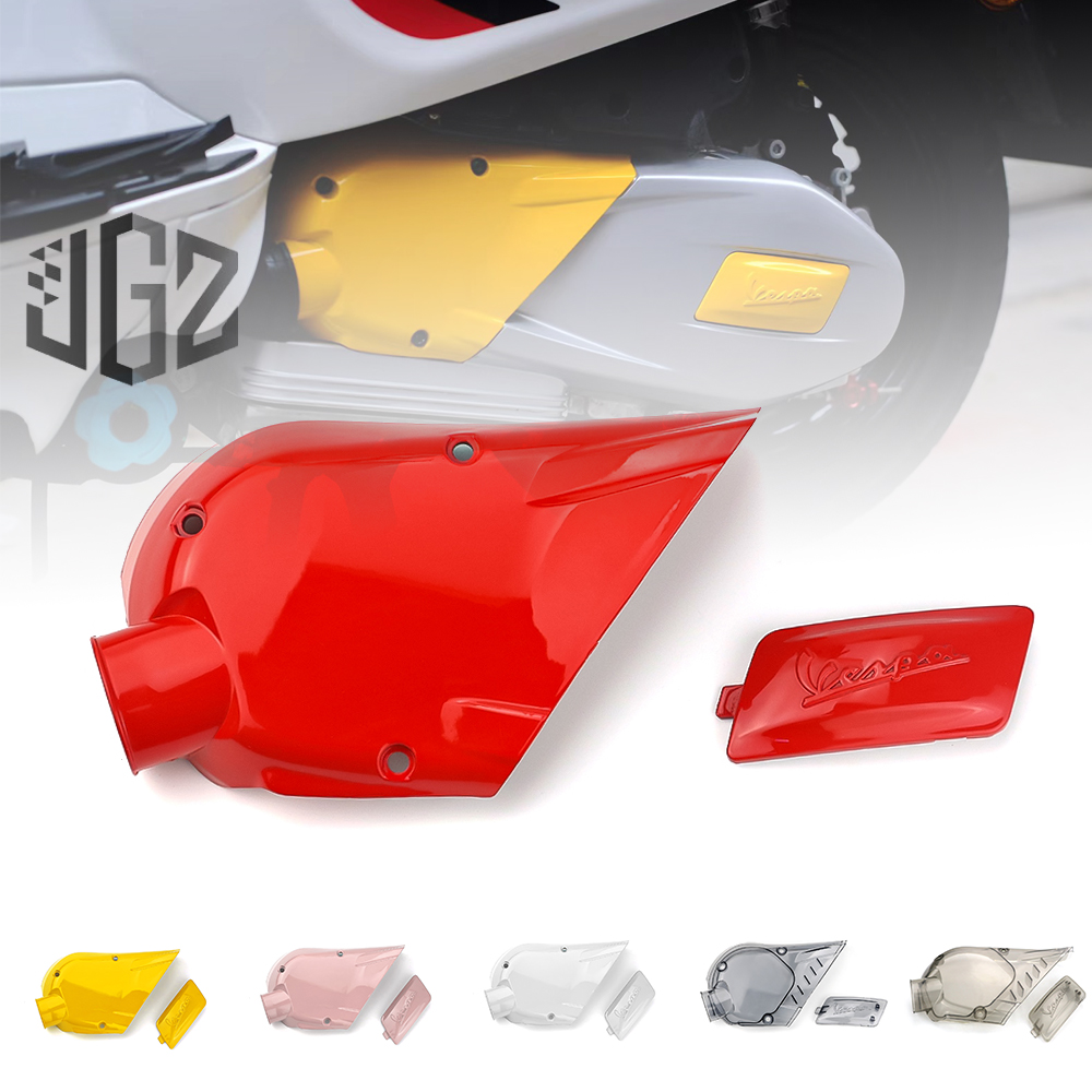 For Vespa Sprint Primavera 125 150 Motorcycle ABS Engine Gearbox Guard Intake Cylinder Covers Protector Decoration 2013-2022
