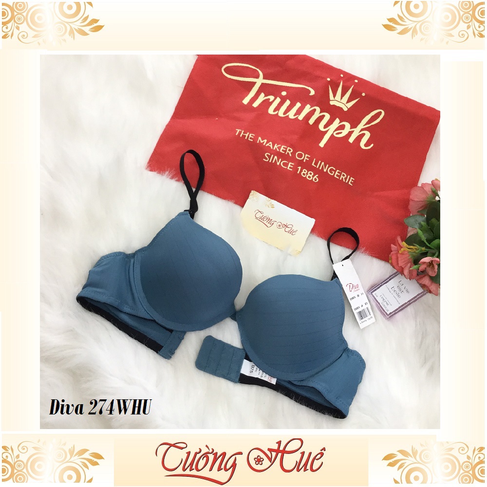 SALE SALE SALE -Áo lót nữ Triumph Diva 274 WHU áo ngực xẻ V sâu.