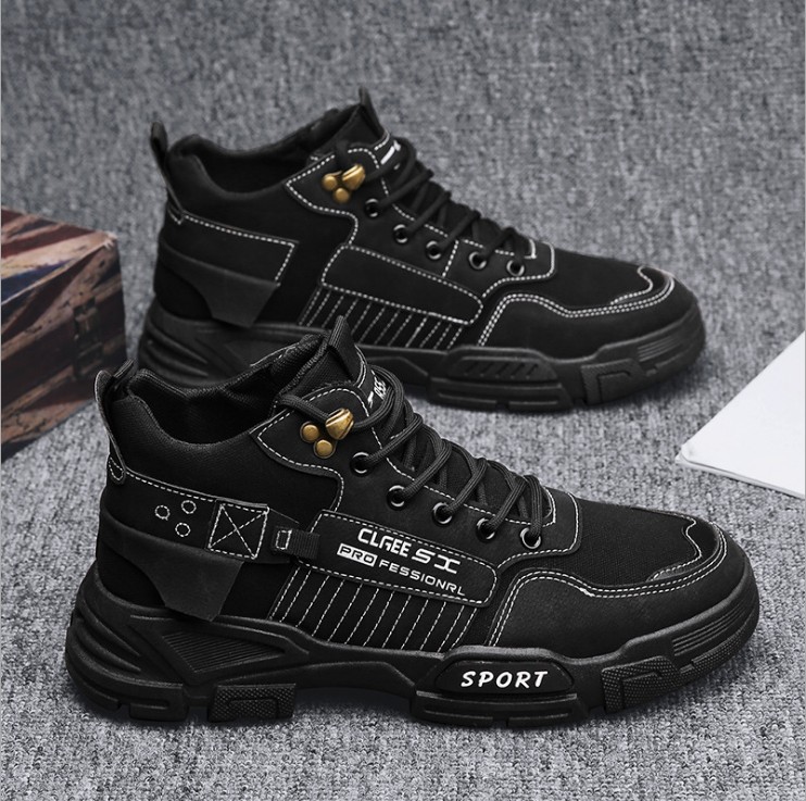 Giày Cao Cổ Da Nam, Bốt Nam Đẹp Fashion JAGUAR - 424 Phong Cách Hàn Quốc  HOT 2021