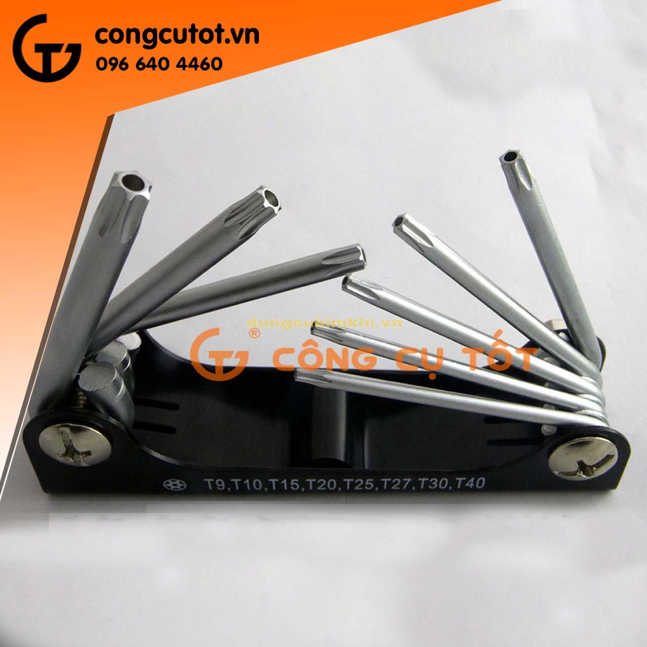 Bộ lục giác 8 cây đầu bông mai Top TX-1008A