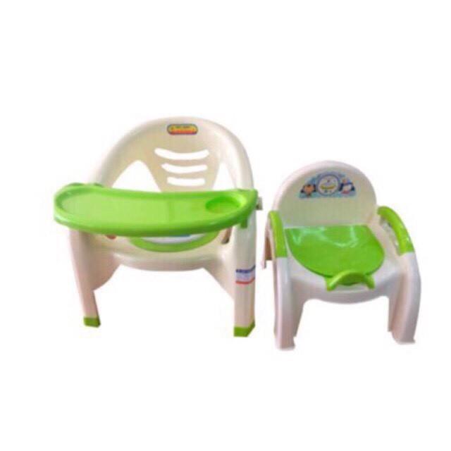 hot {GIÁ HỦY DIỆT} Combo ghế ăn dặm và ghế bô