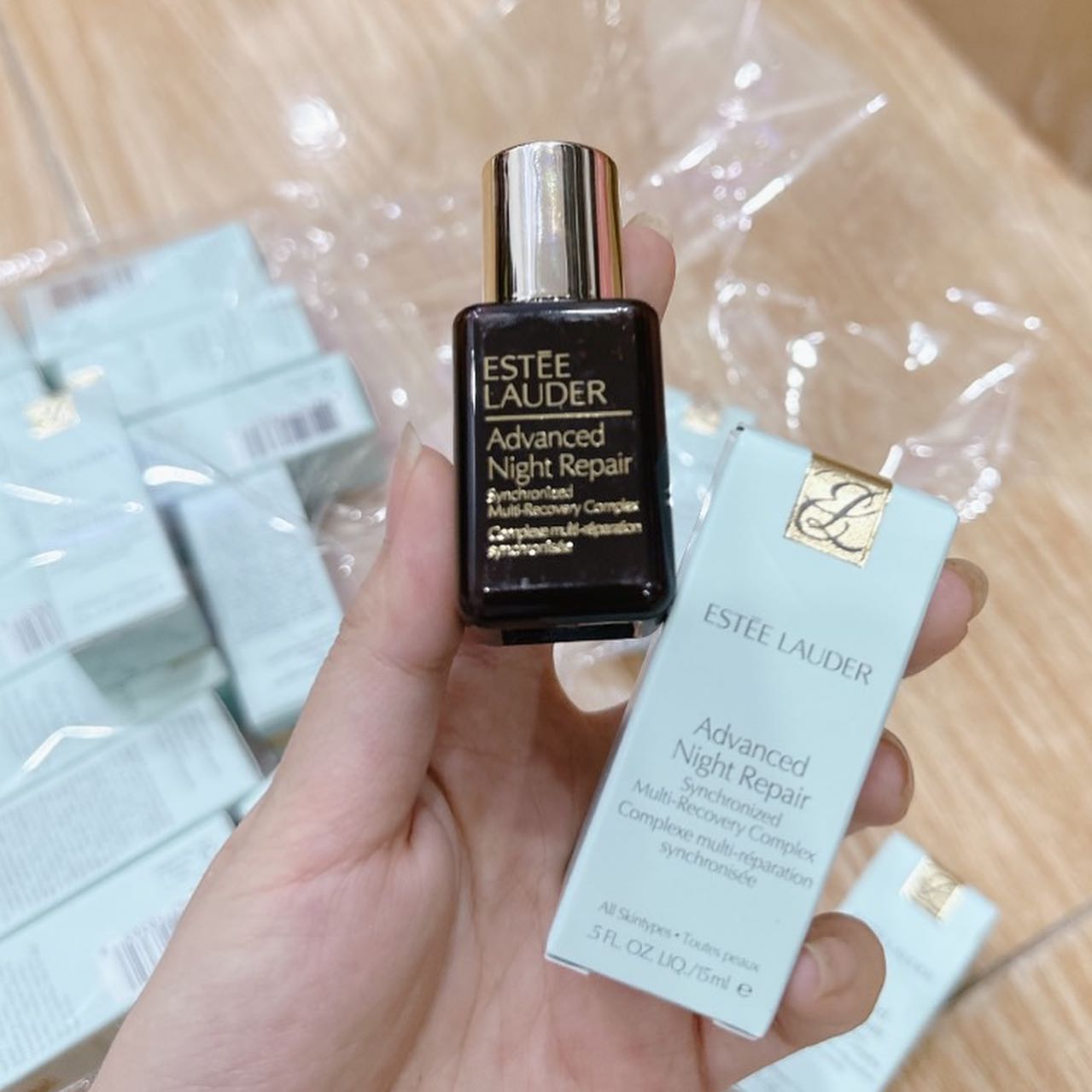 Serum es.tee 15ml fullbox + 4.5% lazada