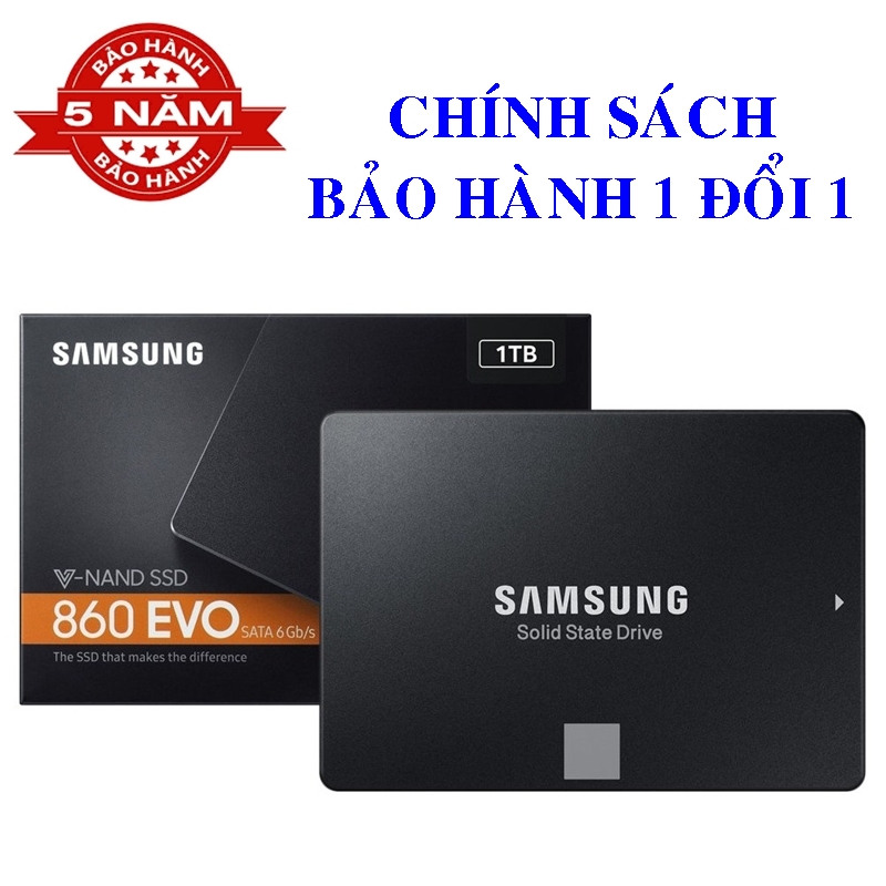 Ổ cứng ssd samsung 860 evo 1tb 2.5-inch sata iii
