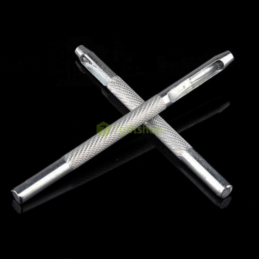 Đinh Đục Lỗ Thắt lưng/ Dây Nịt Da Nam MT026 (Bạc)