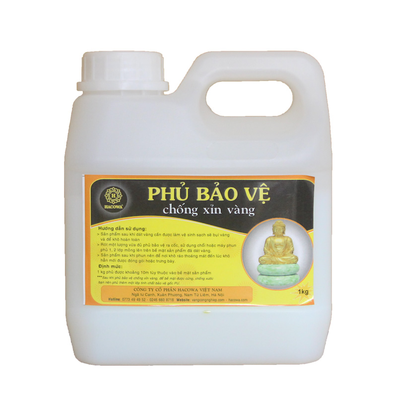 Dầu bóng bảo vệ lá vàng (pha nước)