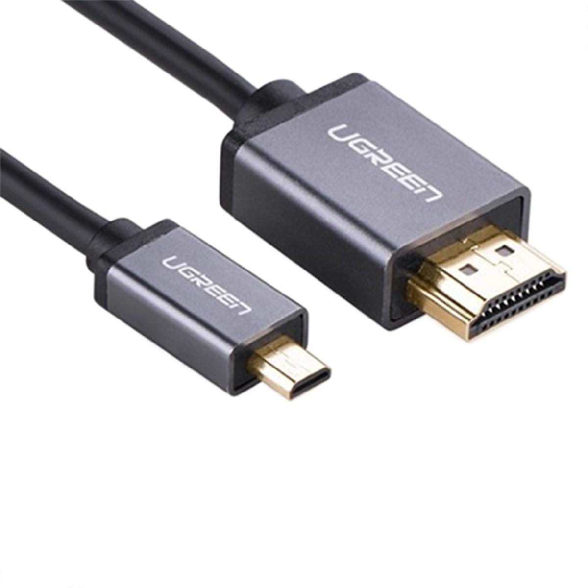Cáp micro hdmi to hdmi dài 3m chính hãng ugreen 10143