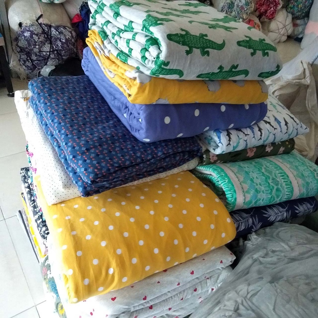 Vải khúc tập may - vải kg
