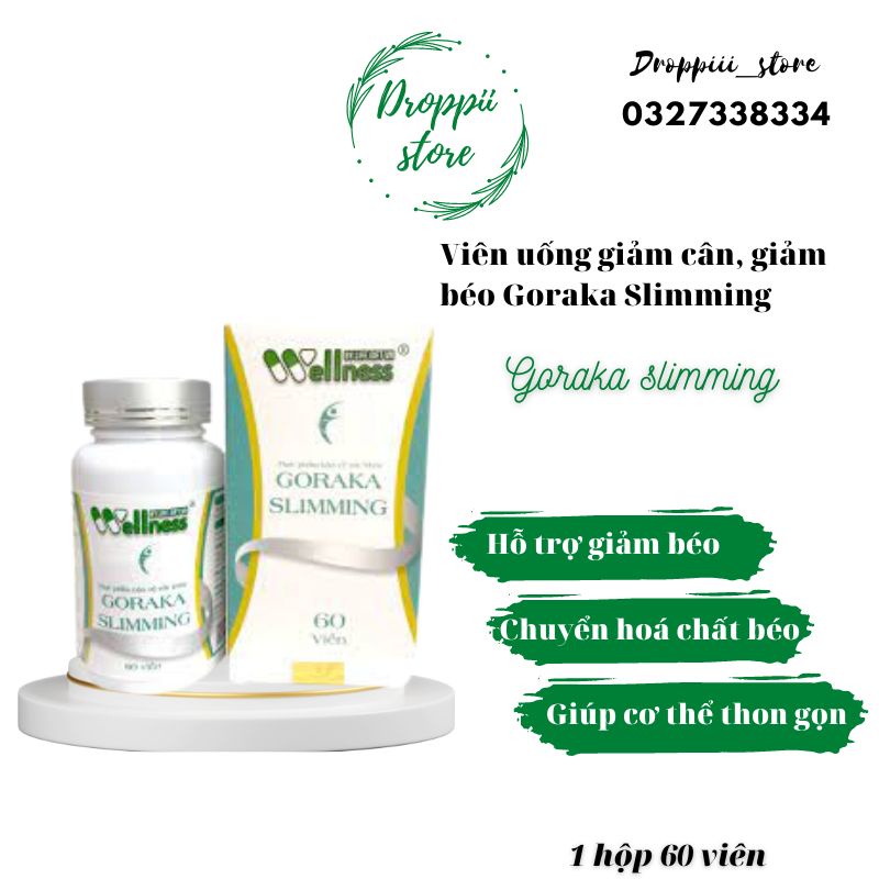Viên uống giảm cân, giảm béo Goraka Slimming