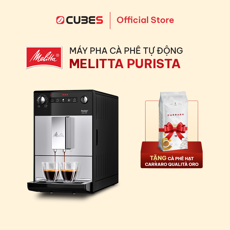 Máy pha cà phê tự động Melitta Purista - 30-40 ly/ngày - Thương hiệu Đức - Bảo hành 24 tháng