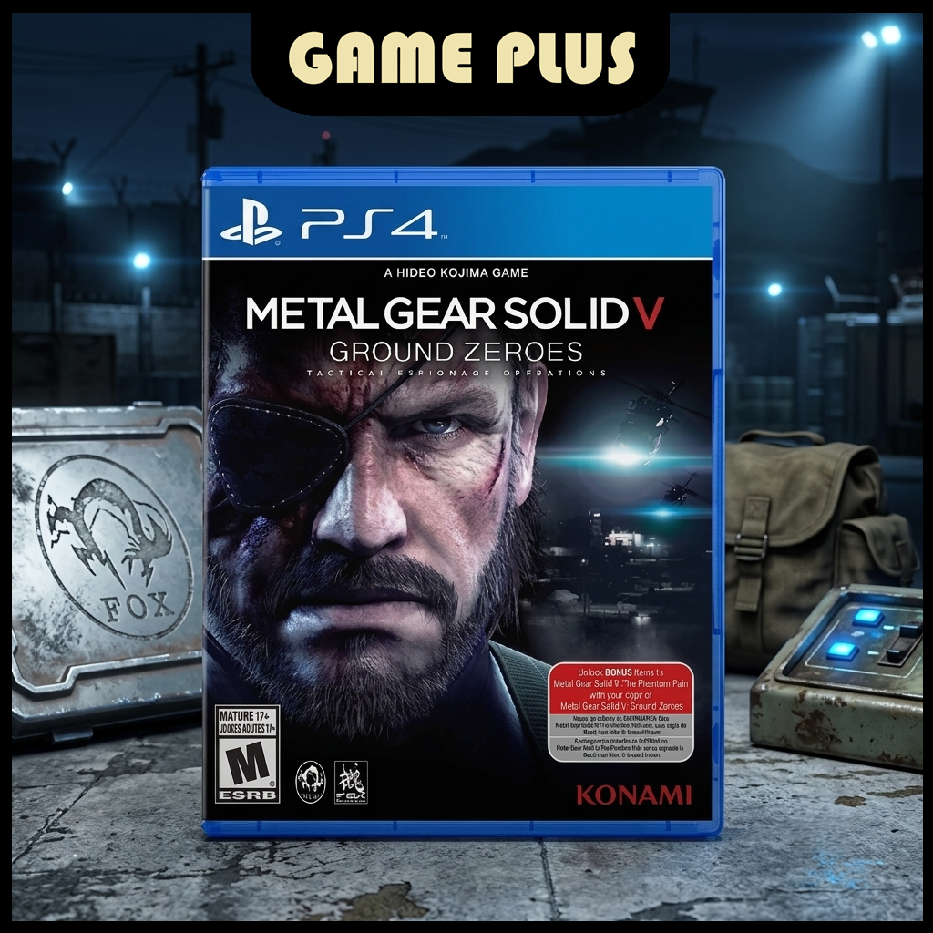 Đĩa Game 2ND Metal Gear Solid V Ground Zeroes cho máy PS4 PS5