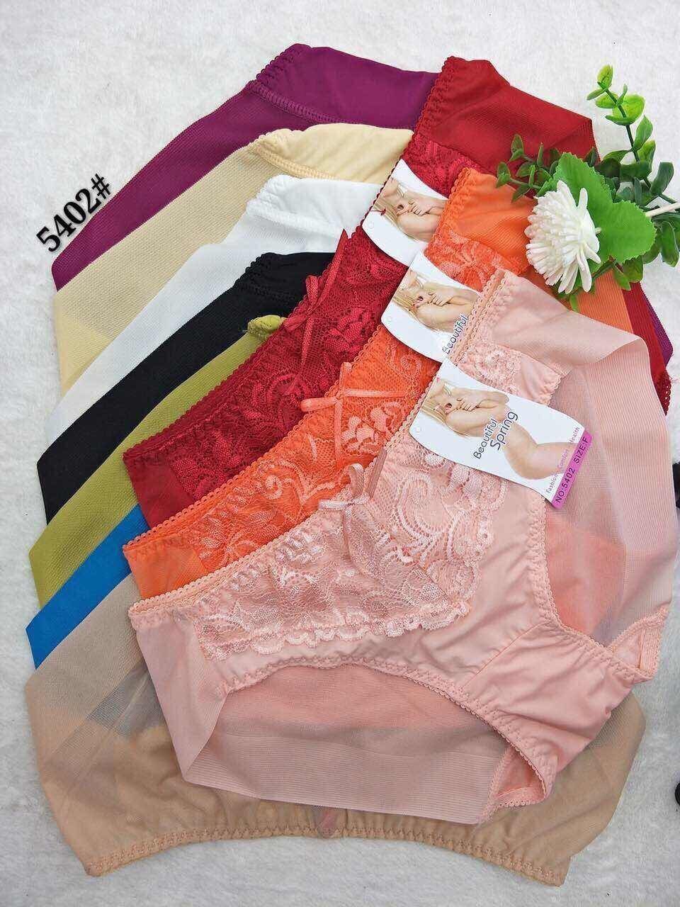   HCM COMBO 10 QUẦN LÓT NỮ REN BEAUTY SPRING 5402 - SIZE F 