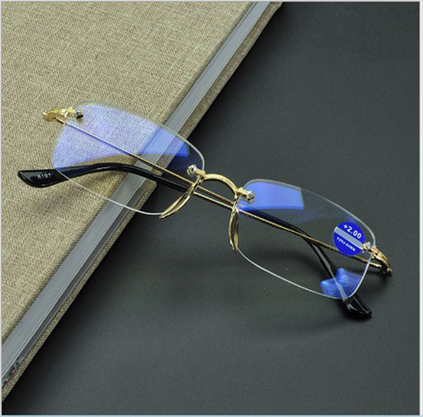 Kính lão thị sẵn độ trung niên hai tròng nhìn xa và gần cao cấp Nhật bản gọng khoan