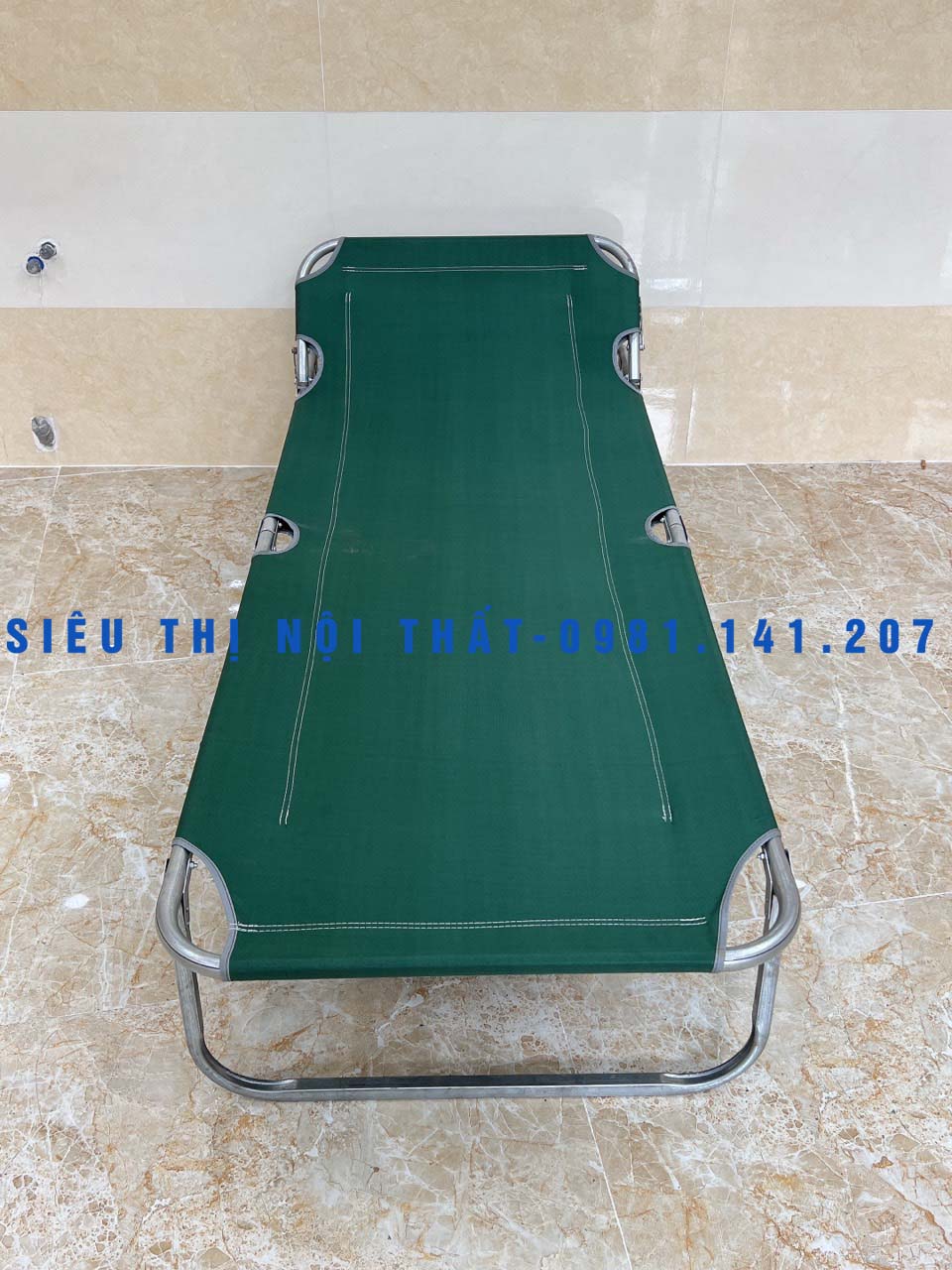 Giường xếp vải bố đài loan gx25