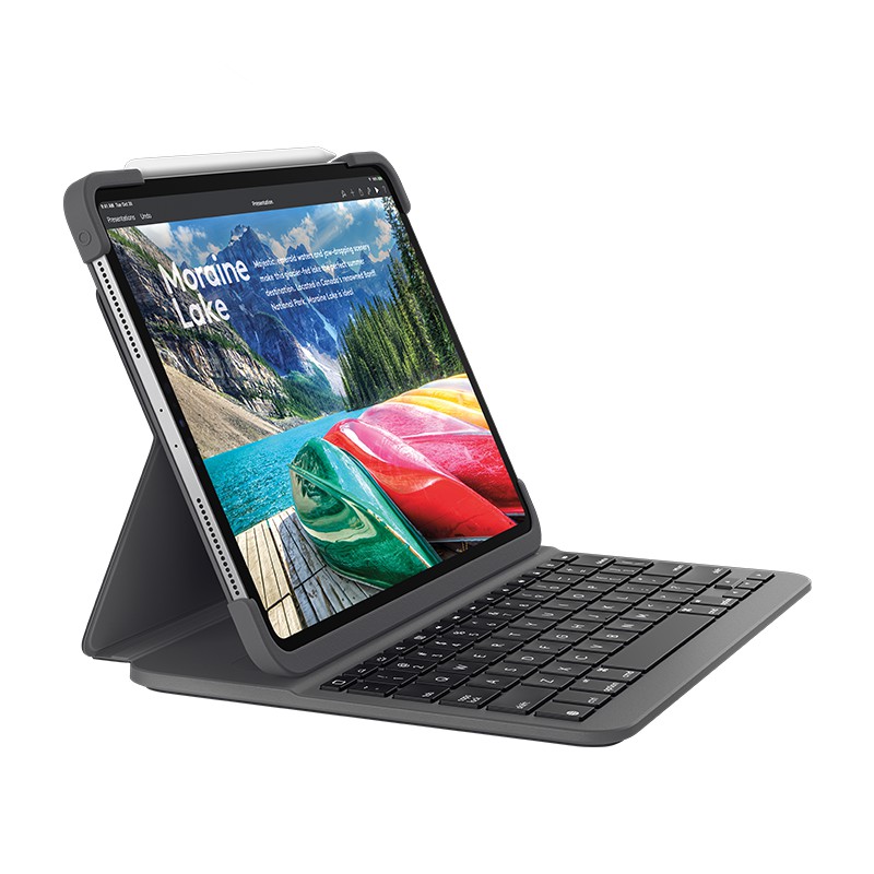 Bàn phím Logitech Slim Folio cho iPad Pro 12,9 inch - Hàng chính hãng