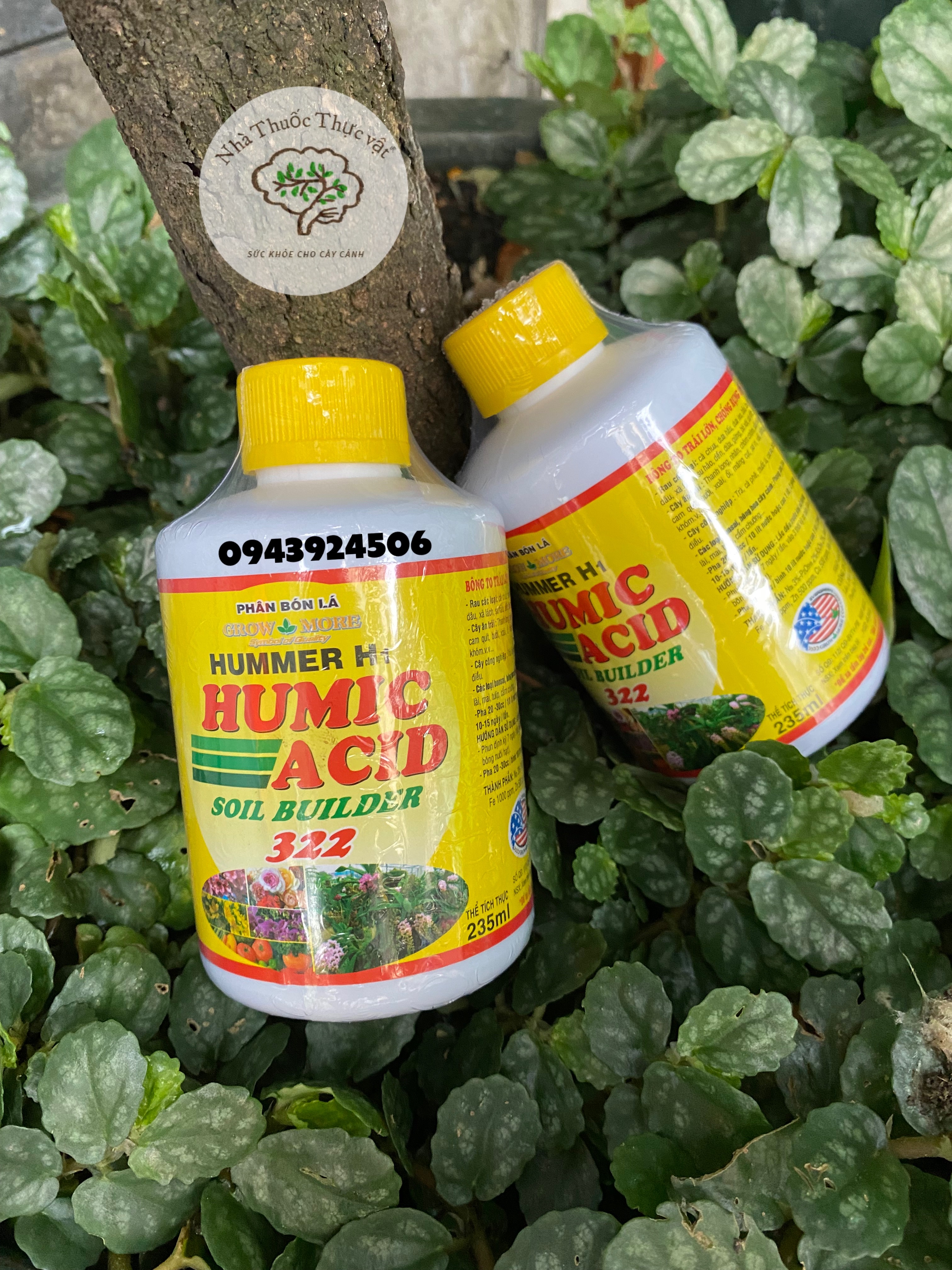 Humic Acid 322 nhập Mỹ 235ml, Phân bón super humic, ra rễ mạnh - phát triển nhanh, tăng ra hoa đậu trái