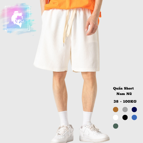 40-100kg Quần Short Nam thời trang Bigsize Sói Store(chất thun xốp)
