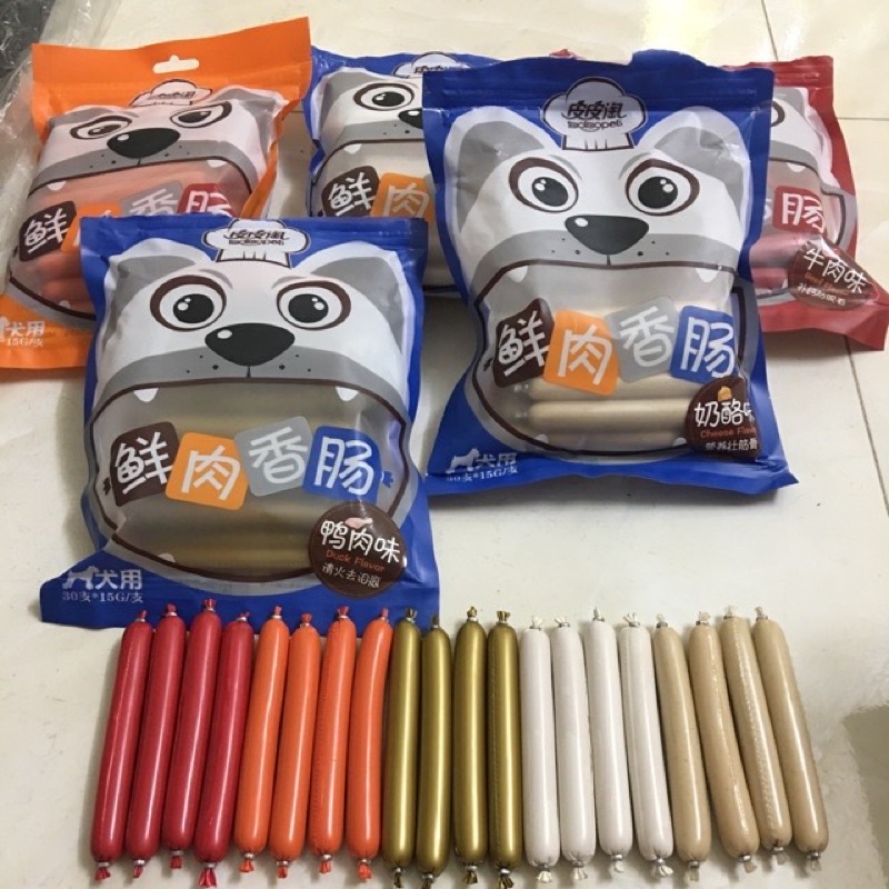 Xúc xích dành cho thú cưng hello boss cây 15g