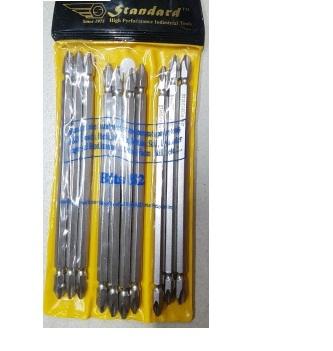 Mũi vít 2 đầu bake trắng dài standard ph2 x 200mm