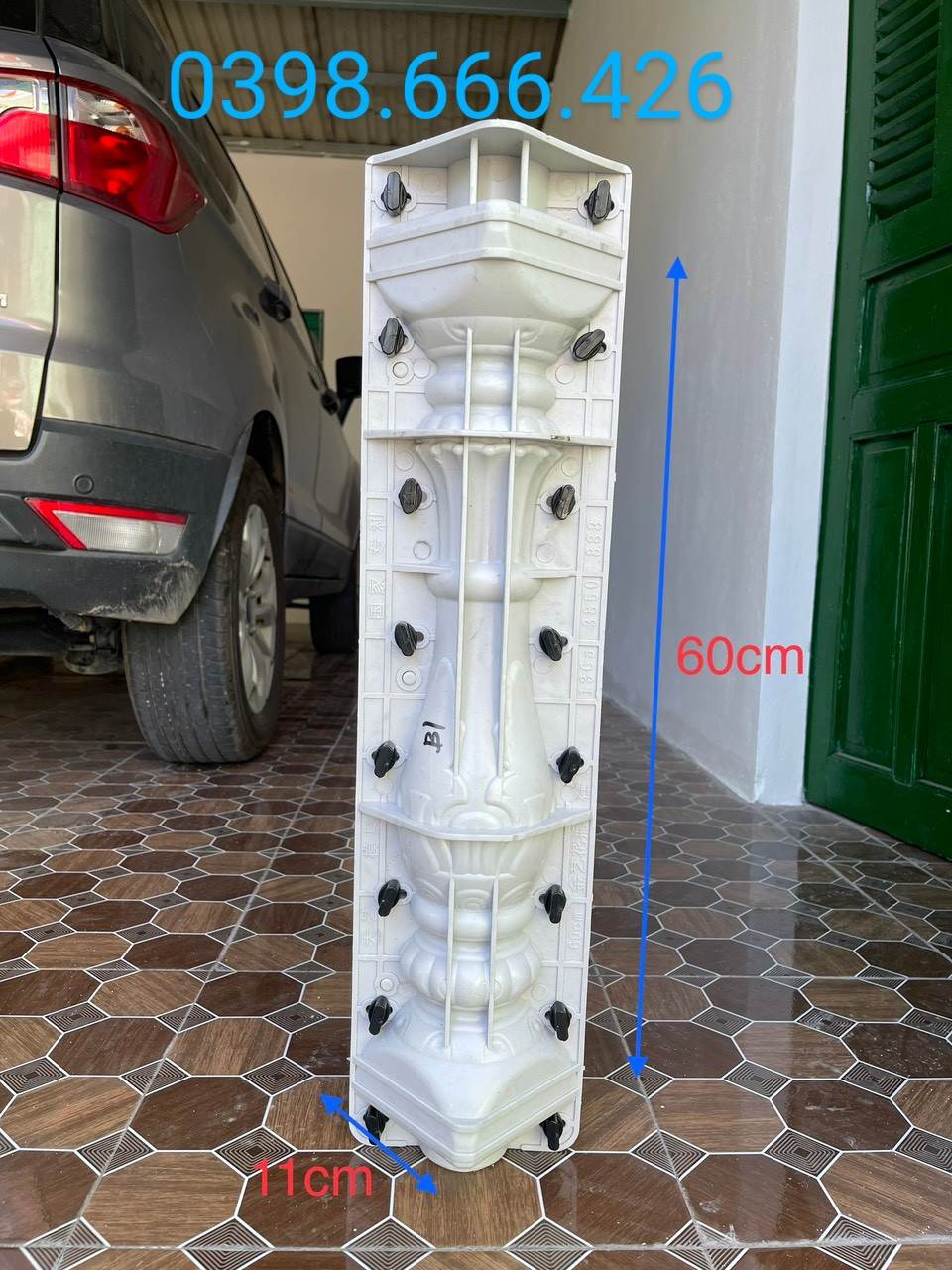 Khuôn đúc lục bình khía và hoa văn nhựa abs siêu bền