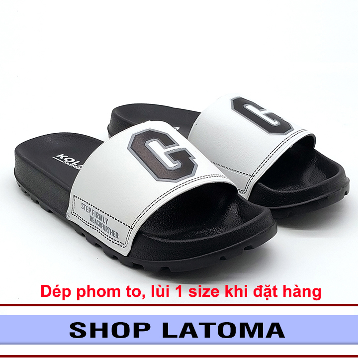 Dép quai ngang nam nữ trẻ em đúc liền siêu nhẹ êm chân thời trang Latoma TA7991 (Nhiều màu)