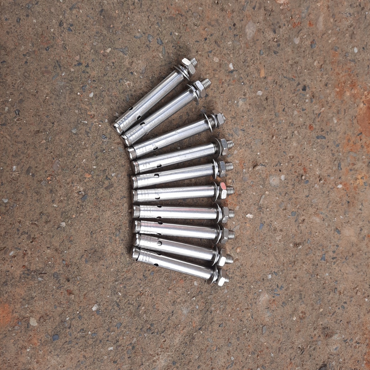 Combo 10 nở inox phi 12 X 120mm