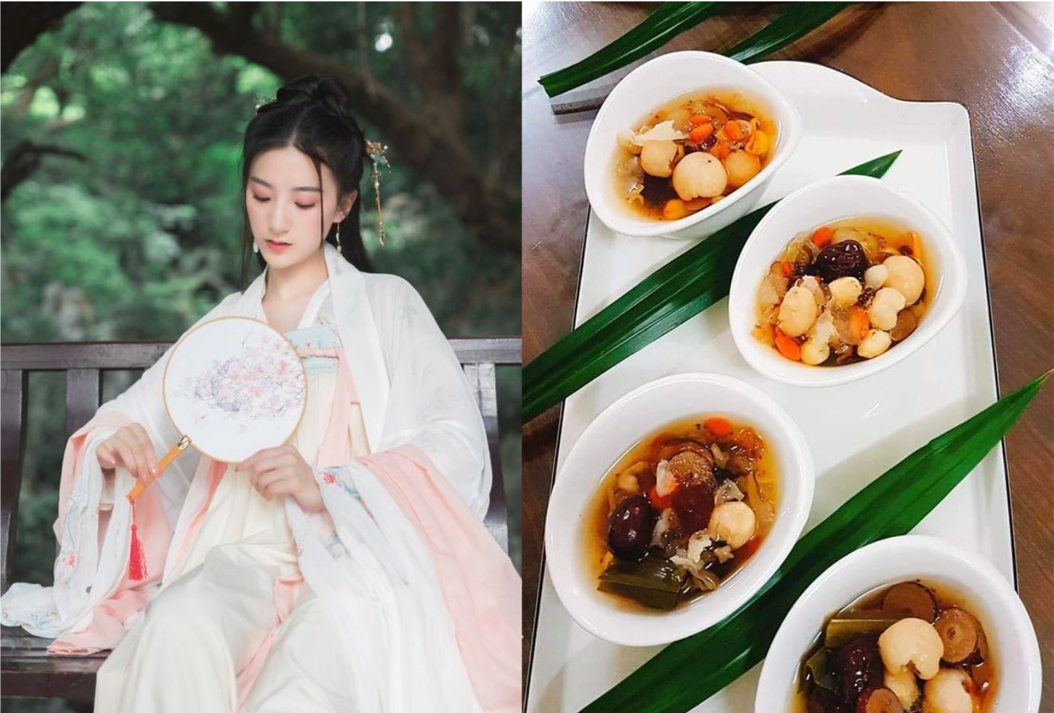 [HCM]COMBO Gói Lớn Nguyên Liệu Chè Dưỡng Nhan Tuyết Yến 12 Vị - Làm đẹp da ngăn ngừa lão hóa - Nấu được 4 người ăn