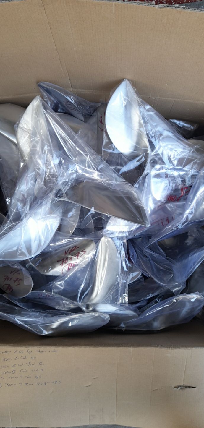 chân vịt inox sữa dùng máy xăng cốt xéo 5.5hp đến 6.5hp