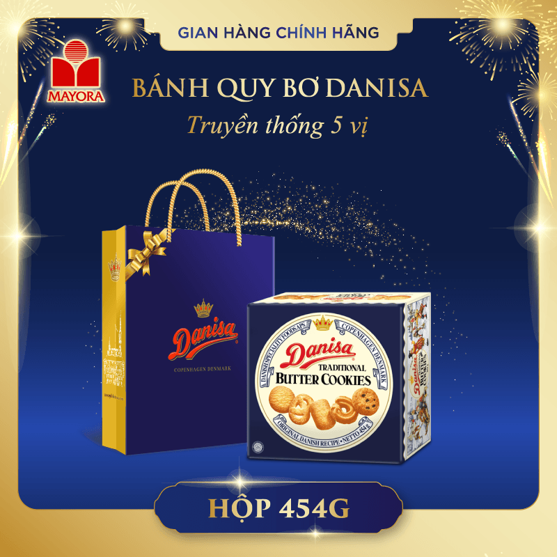  BÁNH QUY BƠ DANISA 454G 