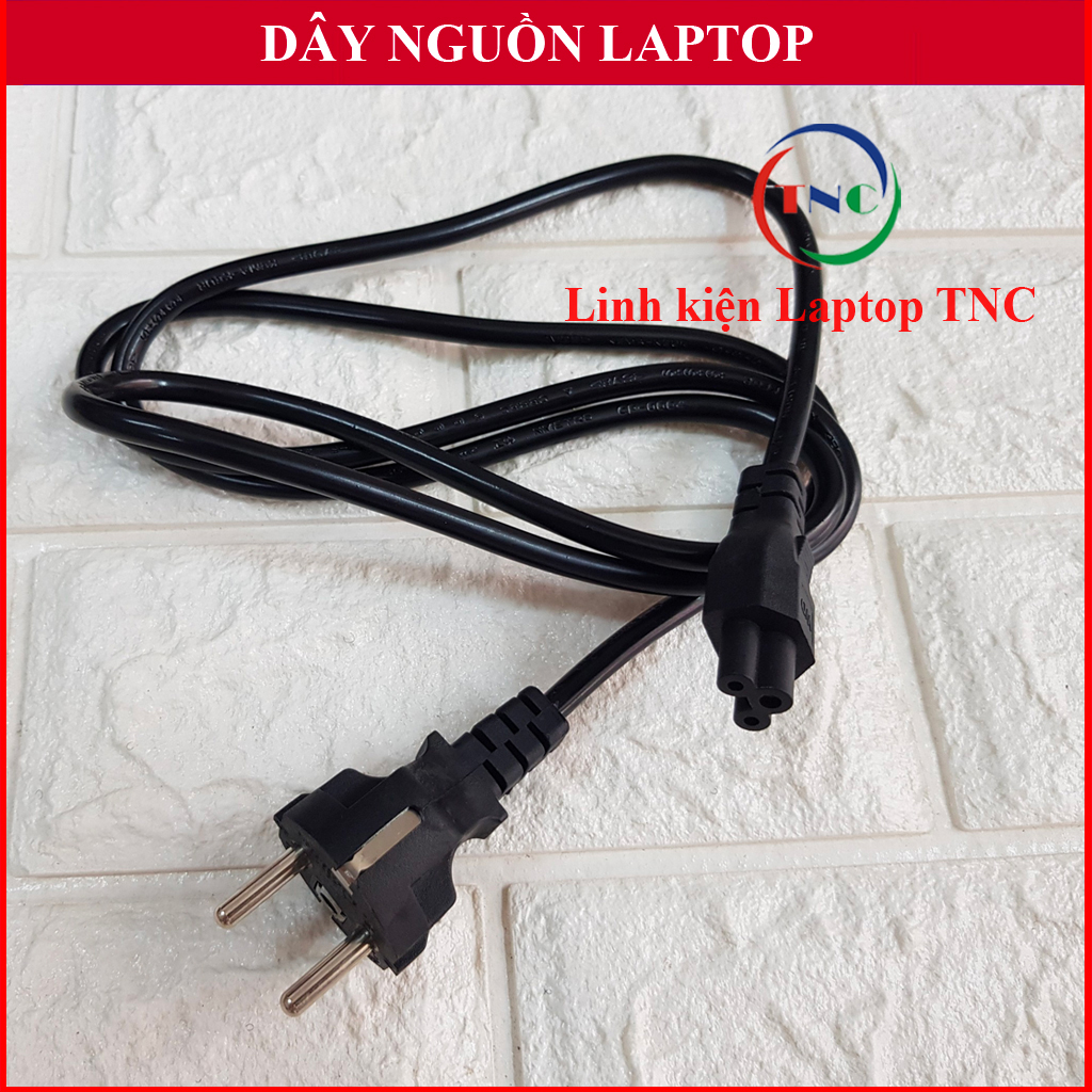 Dây nguồn Sạc Laptop - cáp nguồn kết nối điện 220v vào củ sạc Laptop