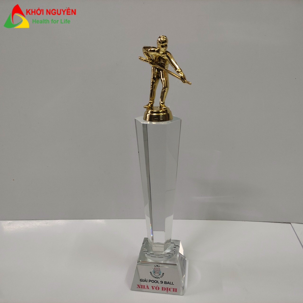 Cup pha lê BIDA, kỉ niệm chương - Cờ phục vụ cho các giải đấu BIDA bán chuyên đến chuyên nghiệp