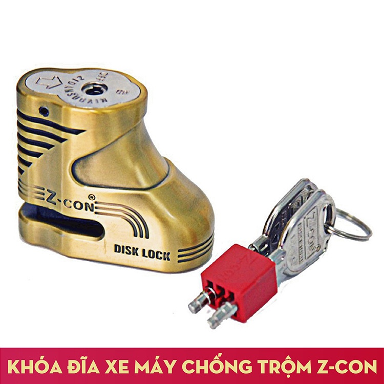 Khóa thắng đĩa xe máy zcon
