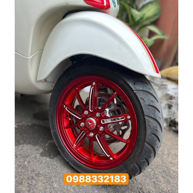 BỘ MÂM X1R VIỀN CNC VESPA SPRINT PRIMAVERA LX S LXV ( HÀNG MỚI VÀ ĐÃ QUA SỬ DỤNG )