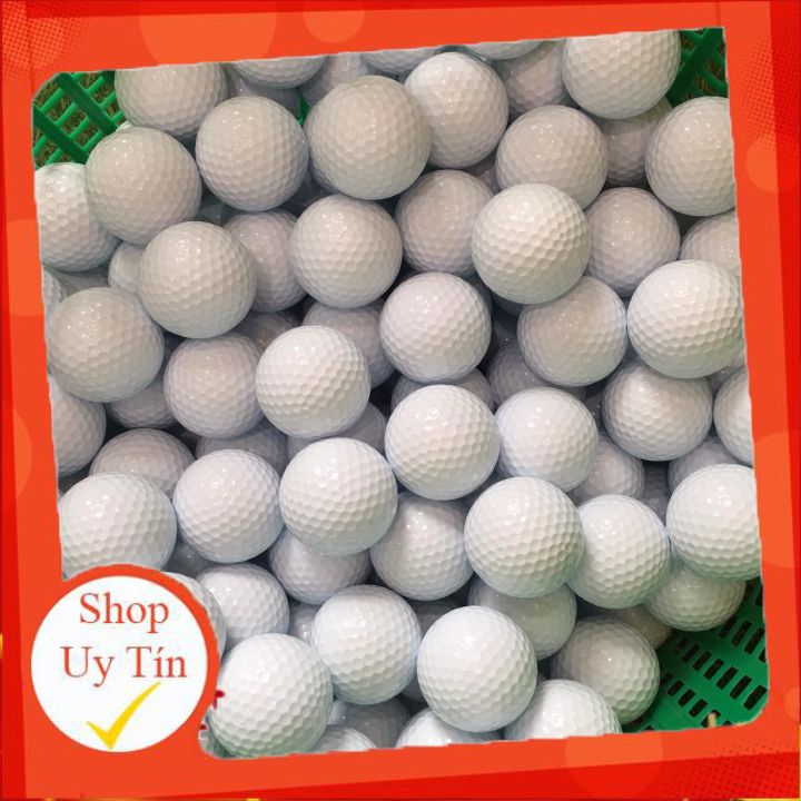 Combo 10 Bóng Golf màu trắng - LOGO PGM ( loại mới và đã s.ử d.ụng)
