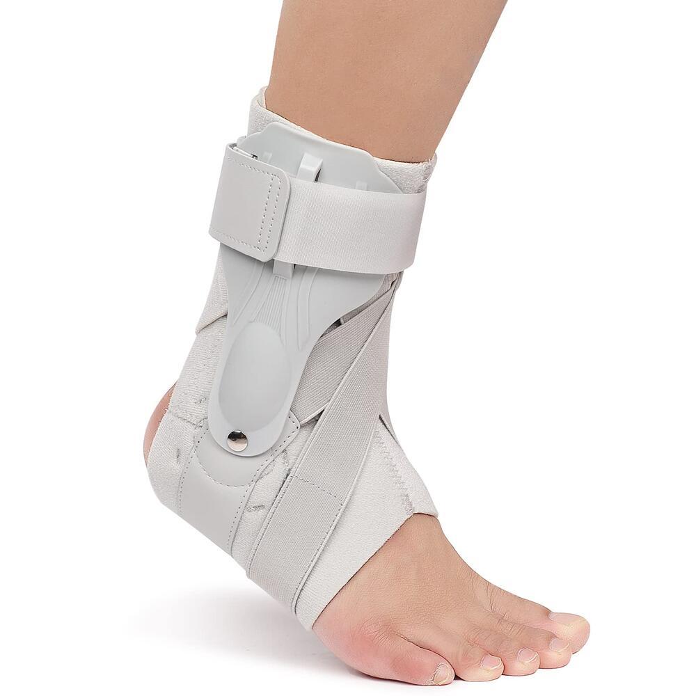 1PCS Ankle Support ce with Side Stabilizers and Adjustable Fixing Belt