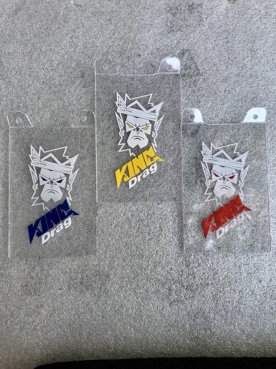 [HCM]Mica che phuột Winner X Winner Exciter cong chữ KING Drag đủ màu