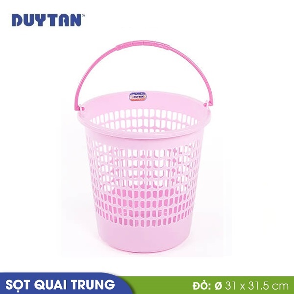Sọt quai trung nhựa DUY TÂN (31 x 31.5 cm) - 27310 - Giao màu ngẫu nhiên