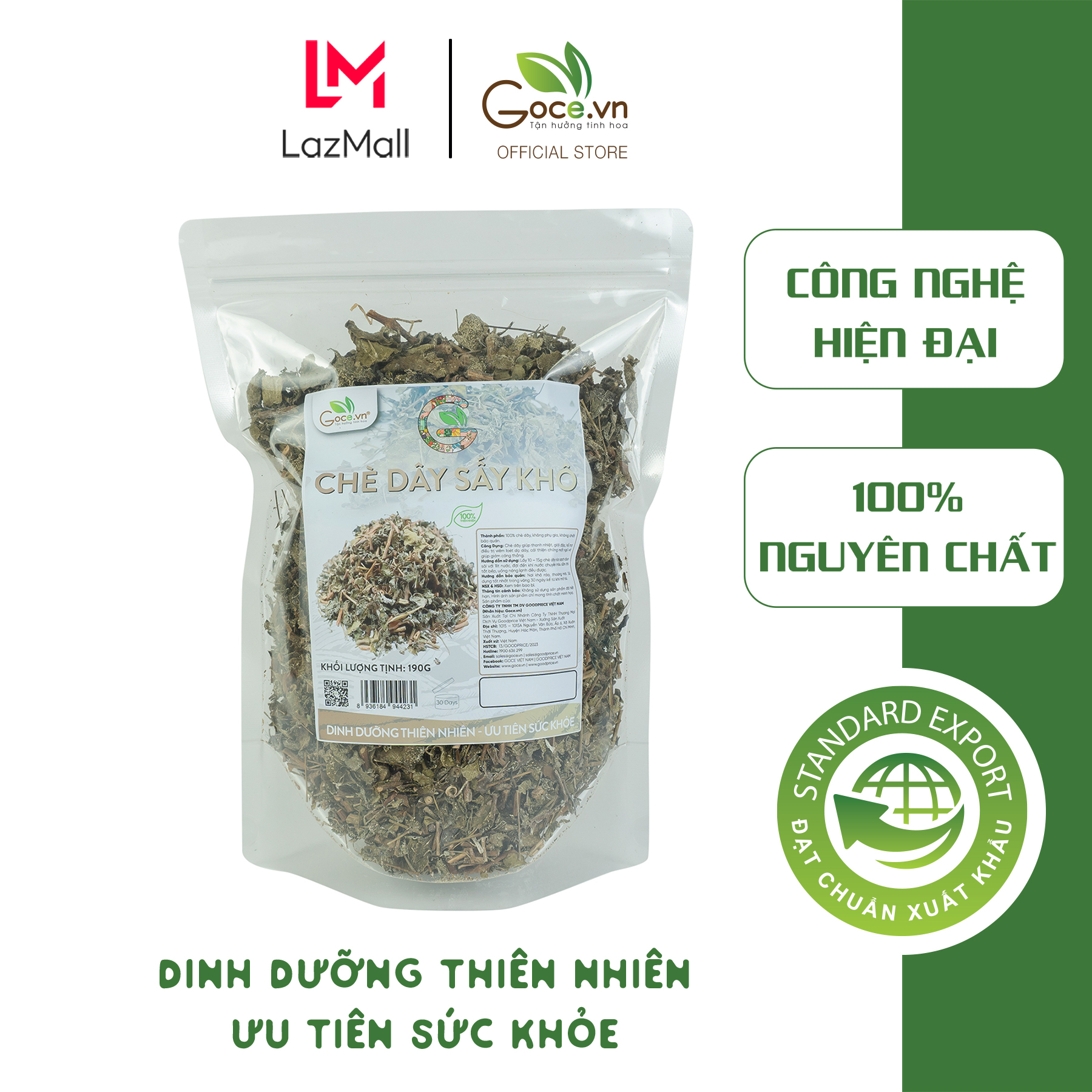 Chè dây sấy khô goce - 190g