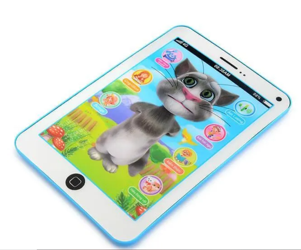 Vỉ đồ chơi Máy tính bảng Ipad mèo Tom Cat - Tặng pin