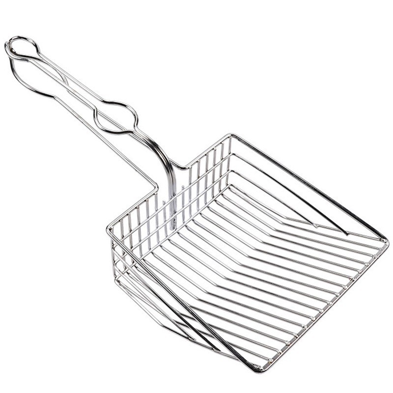 Xẻng Xúc Cát Mèo Size Lớn Bằng Thép Không Gỉ