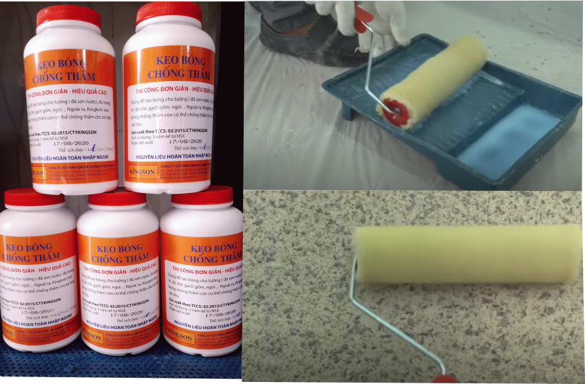 Keo Bóng Nước - Tạo Bóng ,Chống Thấm