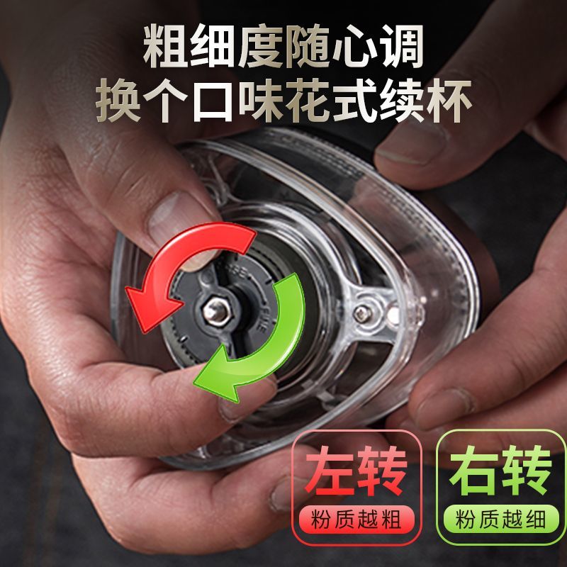 AKL Máy Xay Hạt Cà Phê Thủ Công, Dụng Cụ Pha Cà Phê Bằng Tay, Máy Xay Hạt Quay Tay, Máy Xay Nhỏ Gia Dụng, Siêu Mịn