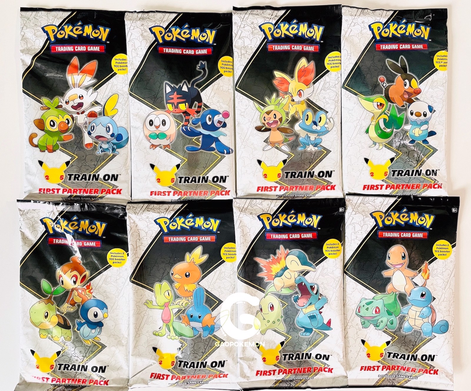 Set 2 gói bài Pokemon TCG (25th Celebration): First Partner Pack