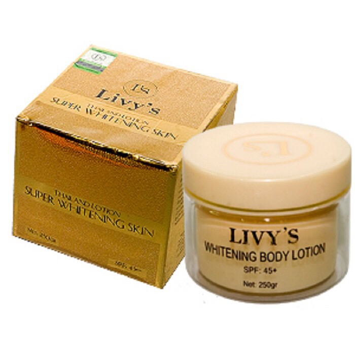 [HCM]Kem Body LIVY’S Thái Lan SPF 45+ chính hãng