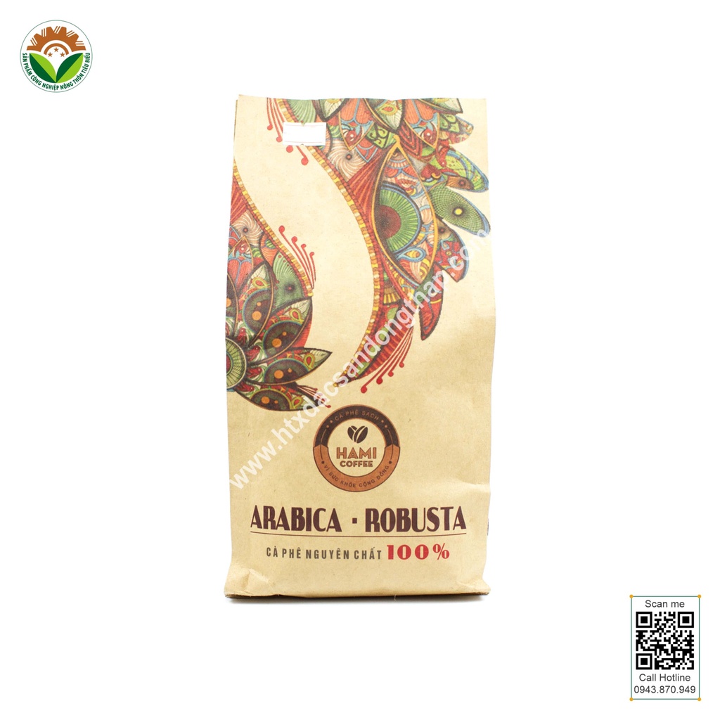 CÀ PHÊ HAMI ARABICA - ROBUSTA - 500 Gram