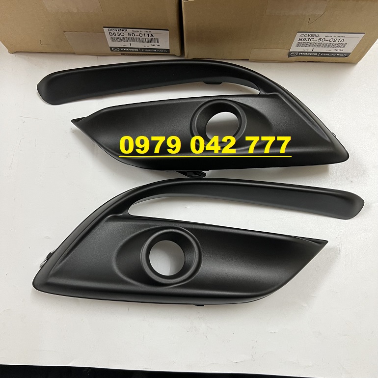 Ốp đèn gầm mazda 3 đời 2017-2018-2019