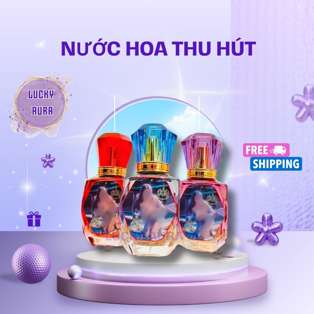 Nước hoa hồ ly cô gái áo tím tóc tím sexy