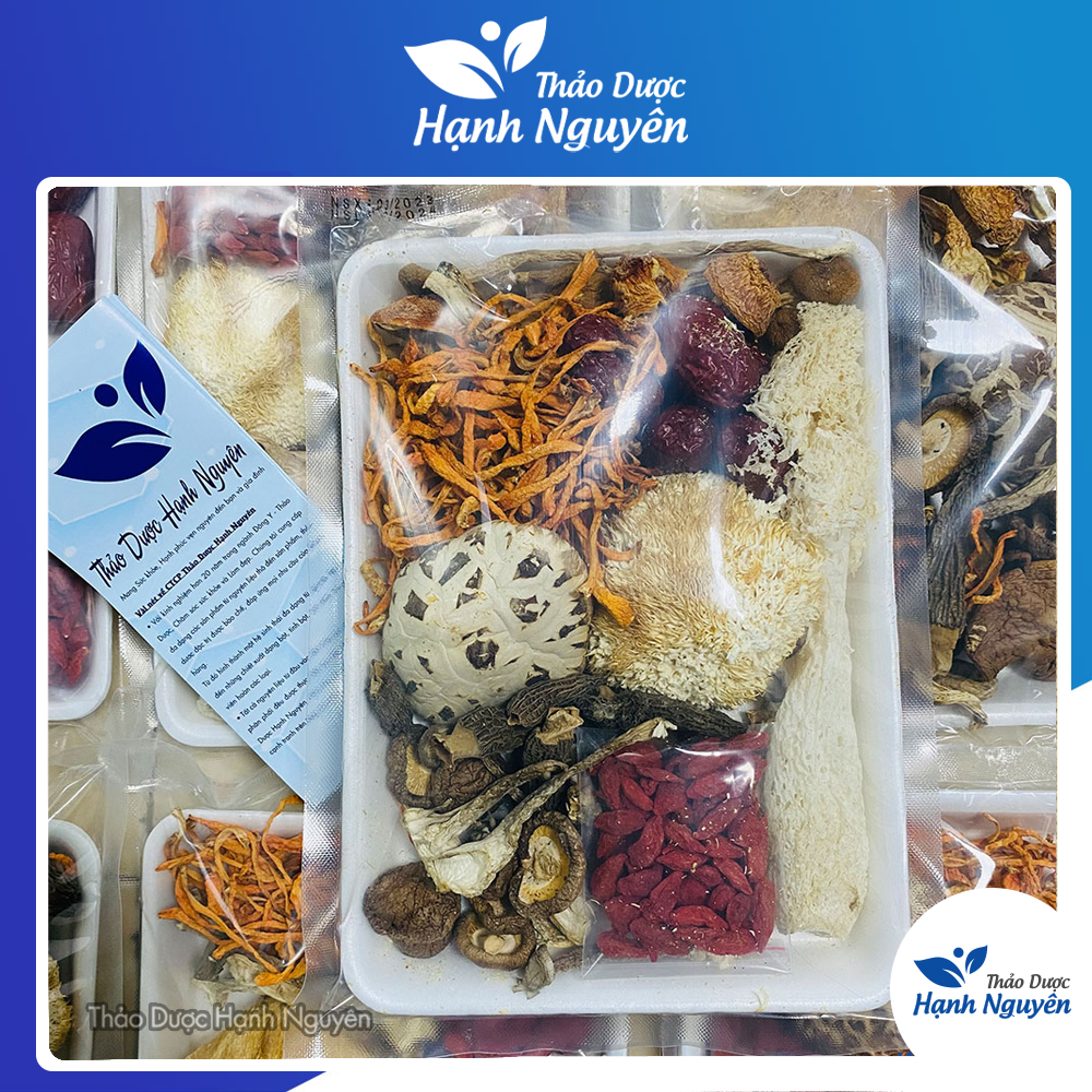 Gói lẩu nấm quý 100g - thảo dược hạnh nguyên